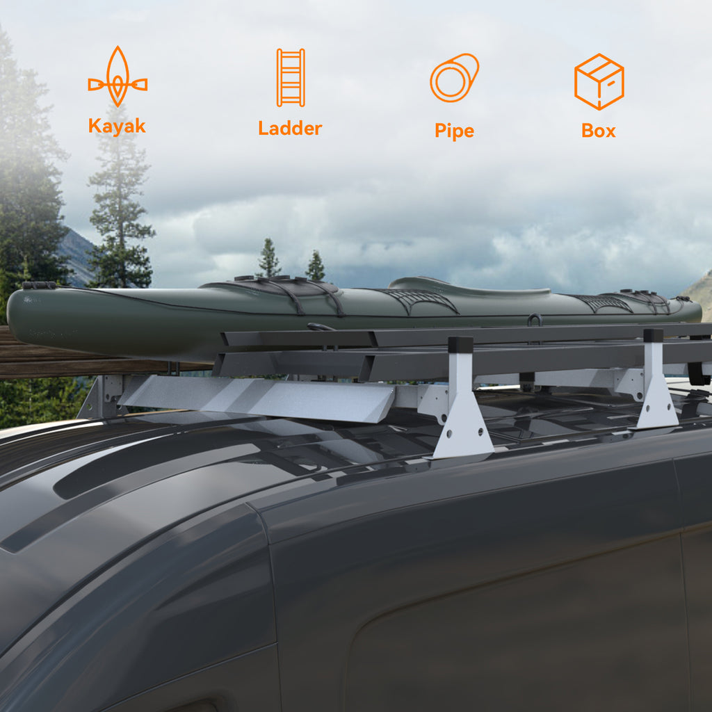 Roof Ladder Rack with Wind Deflector – Maxdition