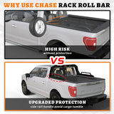 Adjustable Chase Rack Roll Bar for Full Size Truck Bed