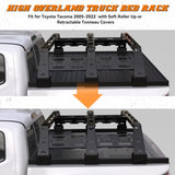 Overland Truck Bed Rack Tent Rack for Toyota Tacoma